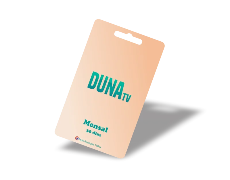 Recarga DunaTV 30 Dias